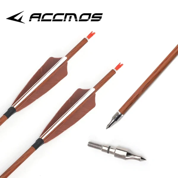 PURE CARBON WOODSKIN Arrows 31" / 395gn