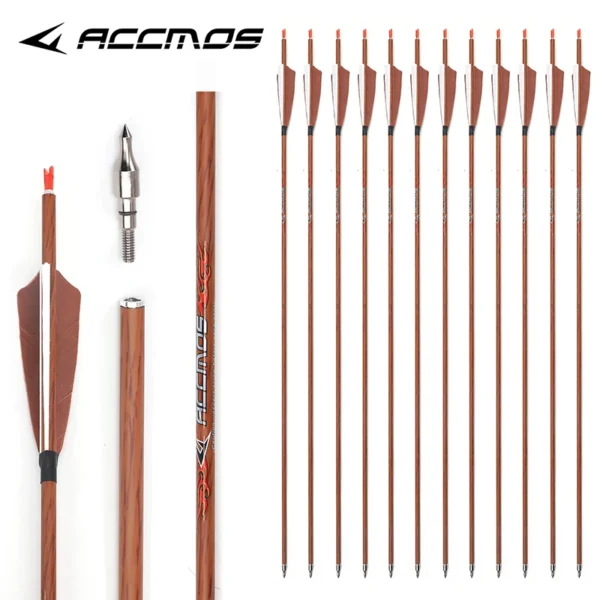 PURE CARBON WOODSKIN Arrows 31"